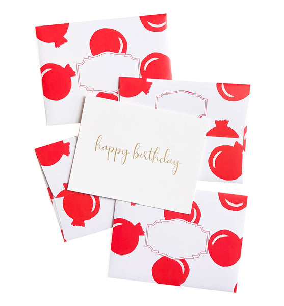 Happy Birthday Red Balloons - Wholesale