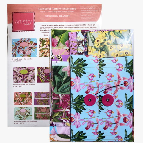 Colourful Pattern Envelopes