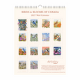 2027 Birds & Blooms of Canada Wall Calendar – Canadian Birds & Provincial Wildflowers | Nature Art Calendar
