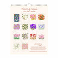 2027 Canadian Botanical Wall Calendar – Provincial & Territorial Flowers of Canada