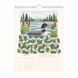 2027 Birds & Blooms of Canada Wall Calendar – Canadian Birds & Provincial Wildflowers | Nature Art Calendar
