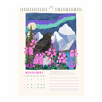 2027 Birds & Blooms of Canada Wall Calendar – Canadian Birds & Provincial Wildflowers | Nature Art Calendar