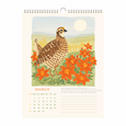 2027 Birds & Blooms of Canada Wall Calendar – Canadian Birds & Provincial Wildflowers | Nature Art Calendar