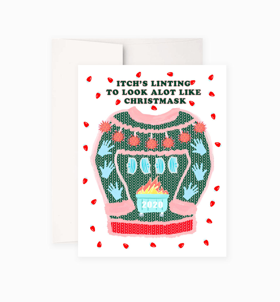 Ugly Christmask Sweater | A Jolly Good Sale
